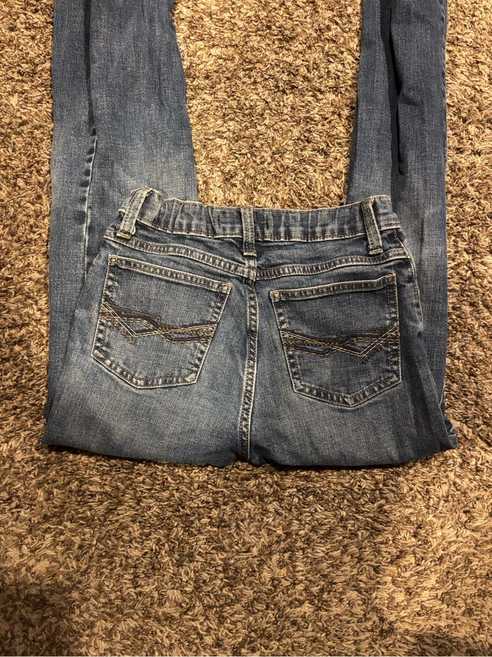 Kids Wrangler 20x Light Blue Slim Fit Jeans